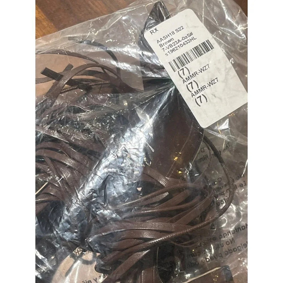 A'mmonde Atelier Aria 75 Multi Strap High Heels in Brown 37 7 Womens Sandals - Picture 11 of 16